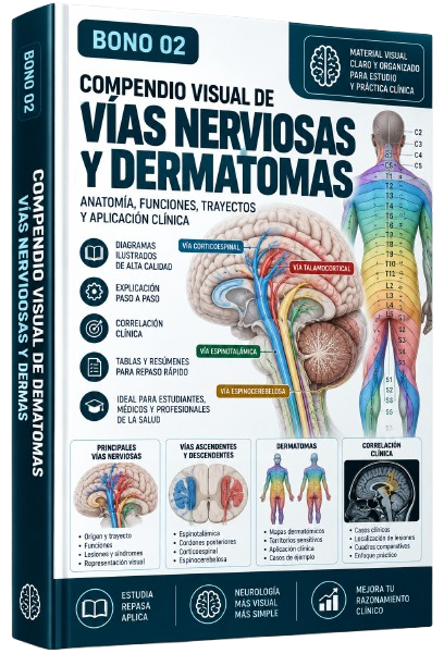 Bono 02 - Compendio Visual de Vías Nerviosas y Dermatomas